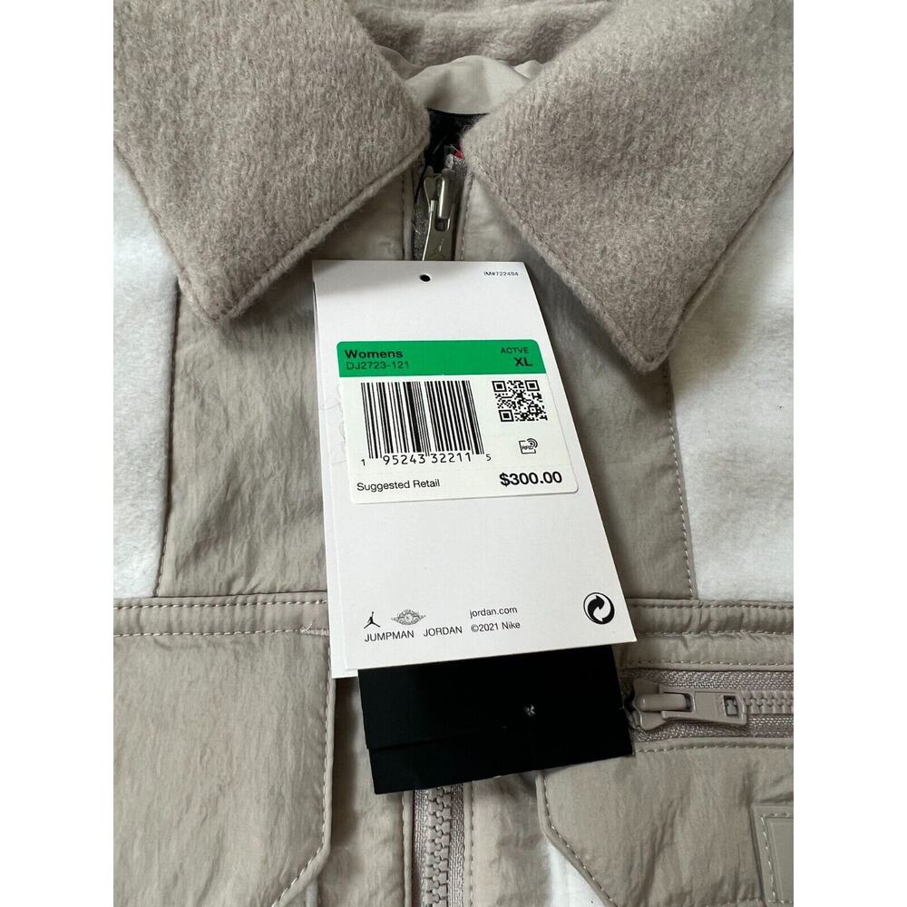 Jordan Cozy Girl Women's Jacket DJ2723-121 Oversized Fit Size XL NWT - Picture 4 of 12
